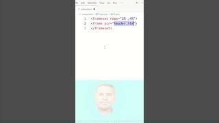 HTML Tutorial for Beginners  html learn frame and frameset tag [upl. by Ikkiv]