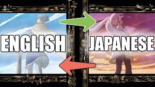 YOASOBI  The Brave switch between Japanese and English [upl. by Nnasus]