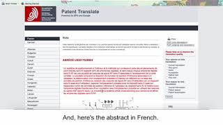 Searching International Patents with espacenet [upl. by Aeneg]