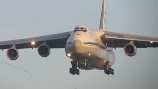 BEAUTIFUL Arrival AN124 RA82013 Russian Air Force at Geilenkirchen [upl. by Angid689]