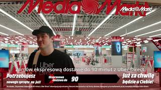 Ekspresowa dostawa do 90 minut z Uber Direct [upl. by Riegel918]