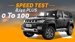 BAIC BJ40 PLUS Speed Test  Price  Specs amp Features China Car 0 To 100 [upl. by Norabal]