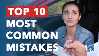 Top 10 Most Common Mistakes to Avoid on Your Drivers Test [upl. by Krucik]