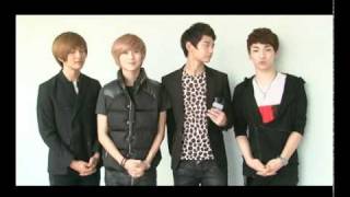 SHINee words of thanks on YouTube [upl. by Akemhs]