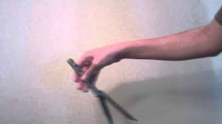 Balisong Tutorial Backhand Screwdriver Beginner [upl. by Merola868]