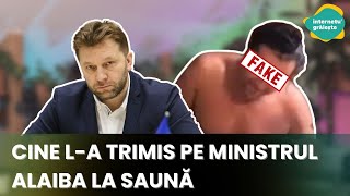 Cine la trimis pe Ministrul Alaiba la Saună [upl. by Noirrad639]