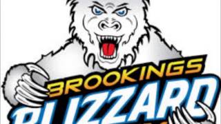 Brookings Blizzard Custom Goal Horn [upl. by Garges726]