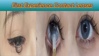 How To Take Out Contact Lenses Easily Unboxinghow to part contact lenses Beginners Tutorial [upl. by Ardnuasak]