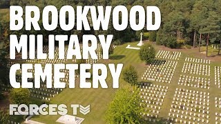 Brookwood Visiting The UKs Largest Commonwealth War Graves Commission Cemetery  Forces TV [upl. by Maice165]