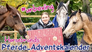 Lia amp Alfi  Unboxing Horsebrands Adventskalender 2021 [upl. by Itsyrk907]