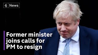 Former minister joins growing calls for Boris Johnson to resign [upl. by Alcott505]