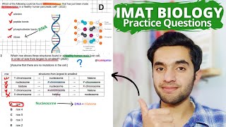 IMAT Biology Practice Questions  IMAT 2024  IMAT Biology  Get 50 in IMAT 2024 [upl. by Asiuqram]