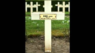 Cimetière militaire français de Lobbes HD [upl. by Ahsiel]