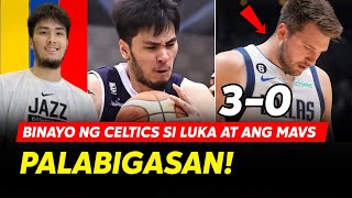 PALABIGASAN KAI SOTTO PAPARADA SA NBA PAGKATAPOS NG OQT  BINAYO NG CELTICS SI LUKA AT ANG MAVS [upl. by Fair286]