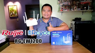 Ruijie  Reyee RGEW1200 Configure test and recommendation  JK Chavez [upl. by Erodaeht]