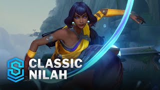 Classic Nilah Wild Rift Skin Spotlight [upl. by Aketahs]