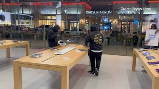 Apple store in Downtown Summerlin targeted by thieves twice in one day [upl. by Donald]