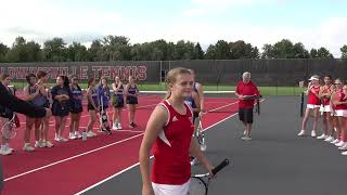 Girls Varsity Tennis Baldwinsville VS Cicero North Syracuse 9132023 [upl. by Faline]