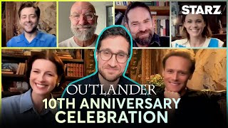 Outlander  10th Anniversary Celebration Hosted by Josh Horowitz  STARZ [upl. by Llerrit]