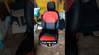 Tata Nexon seat cover bucket fitting carseatcover newseatcover shortsvideo [upl. by Marriott]