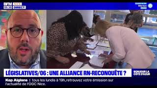 📺 « Marion Maréchal appelle à une coalition des droites » BFM Côte dAzur [upl. by Asikal]