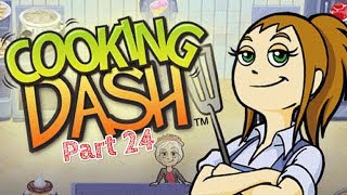 Cooking Dash  Gameplay Part 24 Level 41 to 42 Flos TV Diner [upl. by Amada]