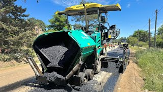 Intendencia de Canelones innova en pavimentación con tecnología de asfalto tibio [upl. by Ahsilif]