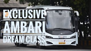 Exclusive Interior and exterior of Ksrtc Ambari Dream Class [upl. by Yelac]