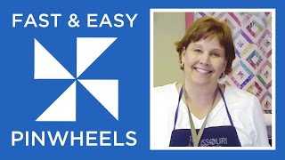 Learn to Make Fast and Easy Pinwheels with Jenny Doan of Missouri Star Instructional Video [upl. by Nnylakcaj885]