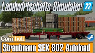 LS22 Mods  Strautmann SEK 802 Autoloader  LS22 Modvorstellung [upl. by Dachi]