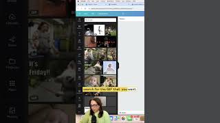 Add a GIF in Canva [upl. by Isoj]