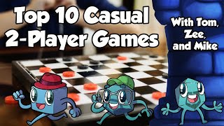 Top 10 Casual TwoPlayer Games [upl. by Cirdek560]