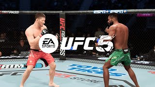 UFC 310  Movsar Evloev Vs Aljamain Sterling FULL FIGHT  EA UFC 5 [upl. by Enilehcim491]