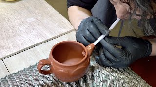 Luxury Teapot Making Process Korean Pottery Master Craftsman [upl. by Dex437]