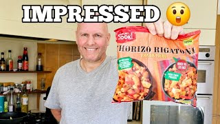 IMPRESSIVE New Chorizo Rigatoni Pasta Meal Kit Review [upl. by Kwasi]