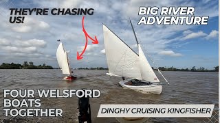 Ep 34 Chased by classic boats along the Clarence River  a weekend of spirited sailing [upl. by Mansoor428]