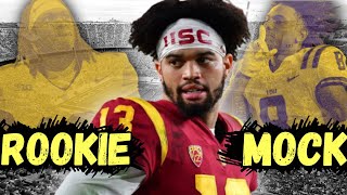 2024 DYNASTY Rookie Mock Draft SUPERFLEX  2024 Dynasty Fantasy Football [upl. by Zoarah426]