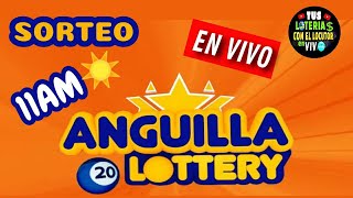 Sorteo ⭐Anguilla Lottery 11 de la Mañana en VIVO de hoy sabado 20 de abril del 2024 [upl. by Ahseuqram]