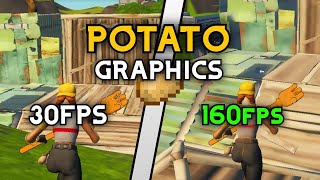 How to get POTATO graphics in Fortnite FPS BOOST WITH NVIDIA PROFILE INSPECTOR [upl. by Edgard]