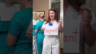 Doctor tells nurse shes pregnant👀👀🤰 Part 1 [upl. by Schroth]