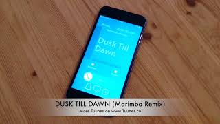 DUSK TILL DAWN Ringtone  Zayn Malik amp Sia Tribute Marimba Remix Ringtone  Download [upl. by Ahsai]