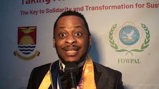 Dr Agorom C Dike  2022 World Leader Summit of Love and Peace New York [upl. by Wehtam]