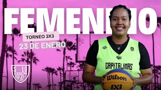 Capitalinas v Team Colina  Full Game  Final  Solo Basket 3x3 Tournament [upl. by Christalle]