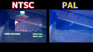 SM64 Ending NTSC vs PAL [upl. by Larsen]