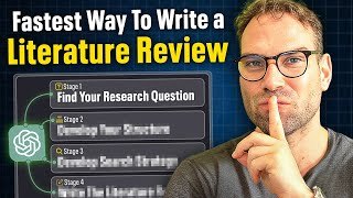 How To Automate Your Literature Review ETHICALLY Using ChatGPT Prof David Stuckler [upl. by Eppesuig]