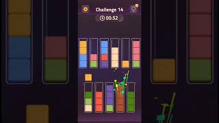 Block King Challenge Level 14 [upl. by Anerbes]