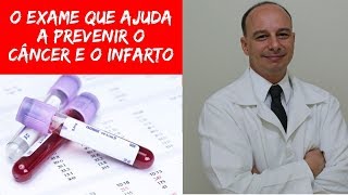 O Exame que Ajuda a Prevenir o Câncer e o Infarto  Dr Moacir Rosa [upl. by Charyl]