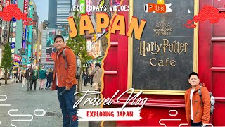 Exploring Tokyo GODZILLA Head HARRY POTTER Cafe and Biggest UNIQLO [upl. by Seppala]