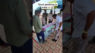 Street gambling in India 🇮🇳 india [upl. by Dolf448]