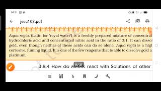 Chapter 3 Metal and Non metal  class10 [upl. by Rubina635]